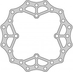 DELTA BRAKING TARCZA HAMULCOWA TYŁ KAWASAKI KX 125 '03-08, KX 250 '03-18, 21, KX 450 '06-18, 21, KLX 450 '07-21, KXE 450'10-20, 