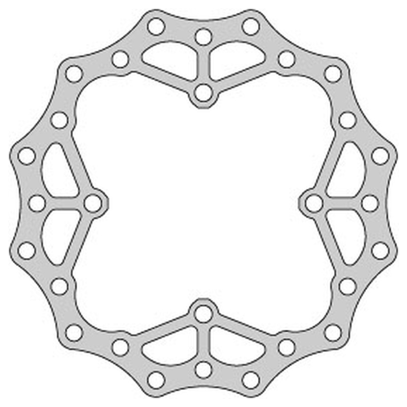 DELTA BRAKING TARCZA HAMULCOWA TYŁ KAWASAKI KX 125 '03-08, KX 250 '03-18, 21, KX 450 '06-18, 21, KLX 450 '07-21, KXE 450'10-20, 