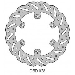 DELTA BRAKING TARCZA HAMULCOWA TYŁ YAMAHA YZ 125 '02-21, WRF 250 '02-21, WR 250 '02-07, YZ/YZF 250 '02-21, WRF/YZF '02-21, WAVE 