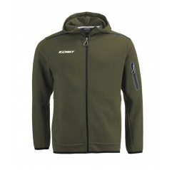 KENNY RACING BLUZA Z KAPTUREM MODEL CORE KAKI KOLOR ZIELONY ROZMIAR S