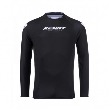 KENNY RACING KOSZULKA CROSS/ENDURO MODEL TITANIUM BLACK KOLOR CZARNY/BIAŁY ROZMIAR XXL
