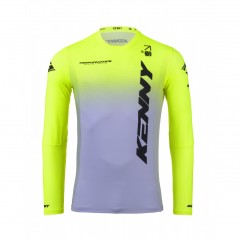 KENNY RACING KOSZULKA CROSS/ENDURO MODEL PERFORMANCE GRADIENT GREY/NEON YELLOW KOLOR SZARY/ŻÓŁTY FLUO/CZARNY ROZMIAR L