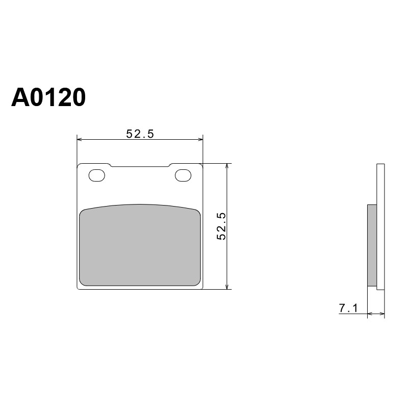 NISSIN KLOCKI HAMULCOWE KH63 / KH161 PREMIUM SEMI-METALLIC (SPIEK METALICZNY) (ECE R90) (MADE IN JAPAN) (2P-213NS)