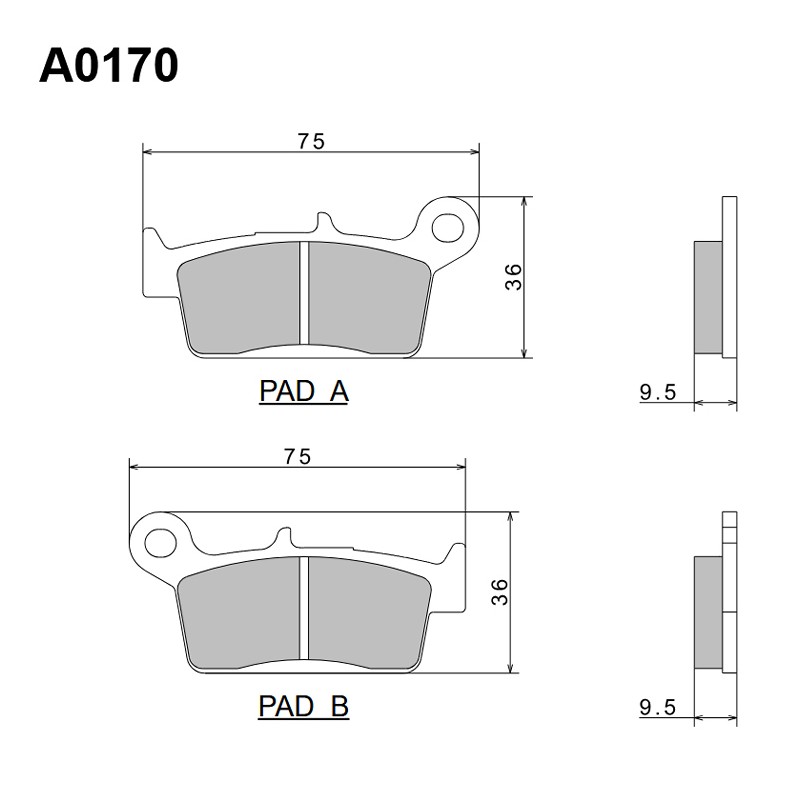NISSIN KLOCKI HAMULCOWE KH131 PREMIUM SEMI-METALLIC (SPIEK METALICZNY) (ECE R90) (MADE IN JAPAN) (2P-219NS)