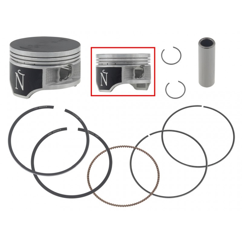 NAMURA 2021/06 TŁOK HONDA CRF 230F '03-19, CRF 230L/M '08-09 ( +0,50MM) (PIERŚCIENIE NX-10230-2R) (66,0MM)