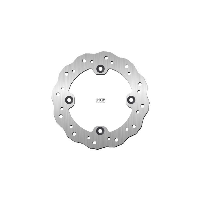 NG 2021/06 TARCZA HAMULCOWA TYŁ HONDA CR 125 '89-'97, CR 250 '89-'96 (220X121X5MM) (4X10,5MM) WAVE