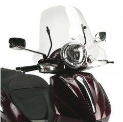 KAPPA SZYBA PIAGGIO BEVERLY 500 '03-'07, BEVERLY TOURER 125/250/300/400 '08-'10 (32 X 61,5CM) PRZEZROCZYSTA