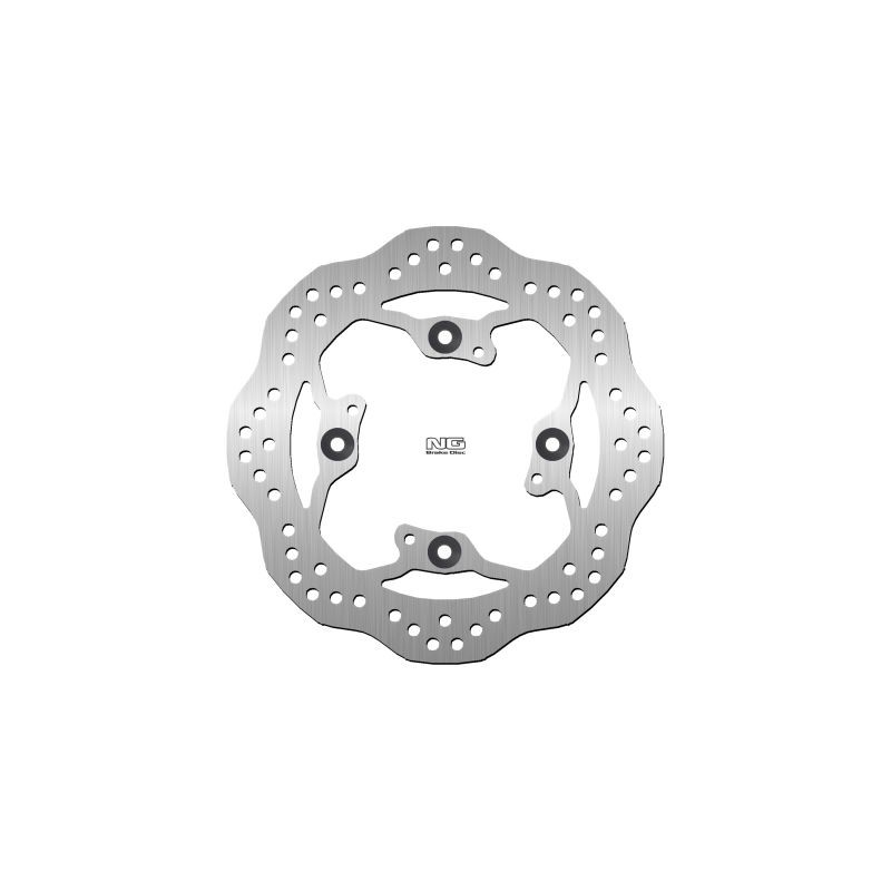 NG 2021/06 TARCZA HAMULCOWA TYŁ TRIUMPH BONNEVILLE 900/1200 '17-21, SCRAMBLER 1200 '19-21 (255X105X5,5MM) (4X10,5MM) WAVE