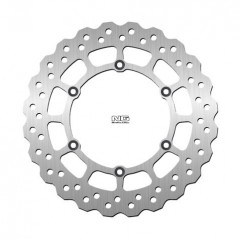 NG 2021/06 TARCZA HAMULCOWA PRZÓD YAMAHA WR/YZ125/250 '92-00, WR/YZ400 '98-00 (245X118X3MM) (6X6,5MM) WAVE