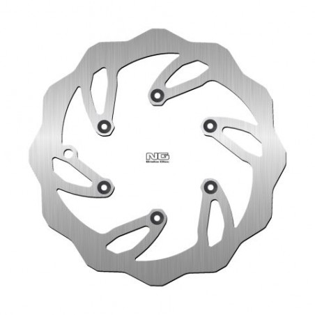 NG 2021/06 TARCZA HAMULCOWA PRZÓD GAS GAS EC 125/200/250/300 '96-20 (260X108X3,5MM) (6X6,5MM) WAVE