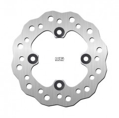 NG 2021/06 TARCZA HAMULCOWA TYŁ KAWASAKI KLX140 '11-21, KX100 '89-21, KX80 '79-00, KX85 '00-21 (184X84X3MM) (4X9,5MM) WAVE