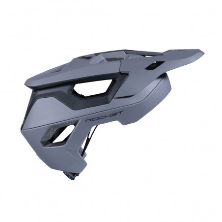 KENNY RACING KASK ROWEROWY MTB MODEL ROCKET GREY KOLOR SZARY/CZARNY ROZMIAR XL ( 61 - 62 CM )