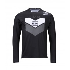 KENNY RACING KOSZULKA ROWEROWA MTB MODEL PROLIGHT BLACK/GREY KOLOR CZARNY/SZARY/BIAŁY ROZMIAR XL