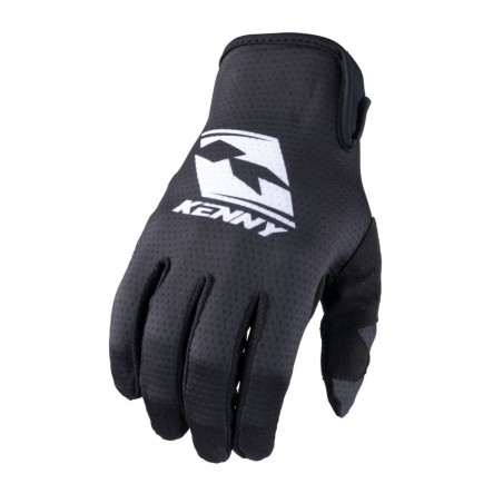 KENNY RACING RĘKAWICE CROSS/ENDURO/ROWEROWE MTB MODEL RACE BLACK KOLOR CZARNY/BIAŁY ROZMIAR M