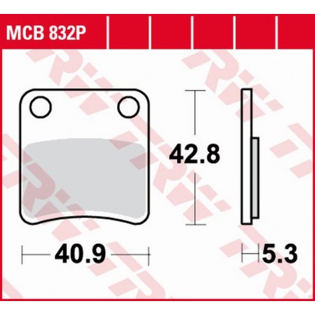 TRW LUCAS NOWY TOWAR 2021/6 KLOCKI HAMULCOWE KH196 ORGANIC BMW C 650 11-, C-EVOLUTIONE 14-, HONDA FJS 400 09-16, FJS 600 03-16, 