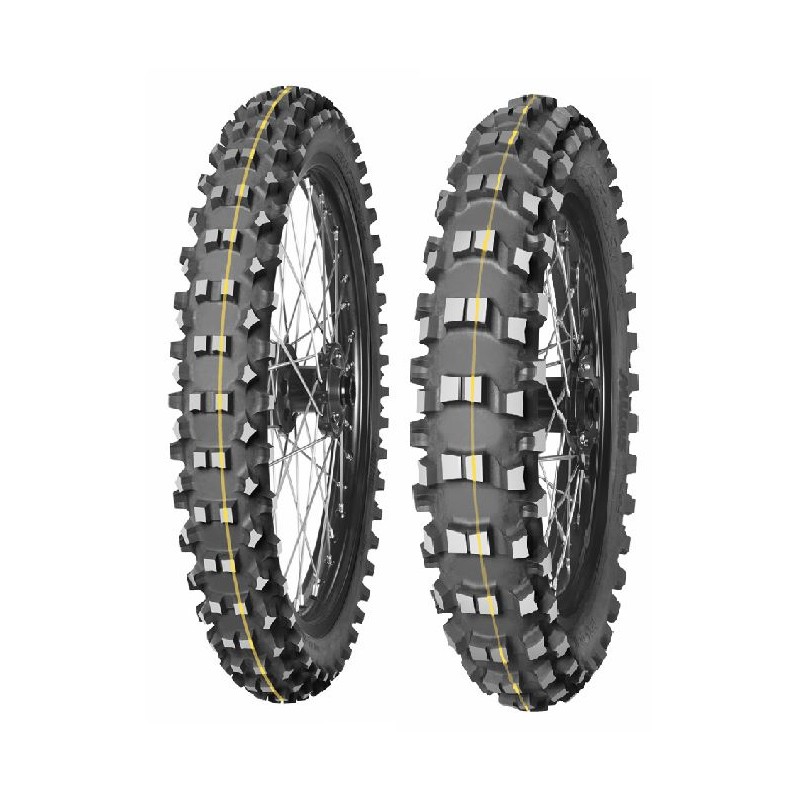 MITAS OPONA 120/90-18 TERRA FORCE-EX SM SUPER (ŻÓŁTY PASEK) 65R TT TYŁ DOT 08/2025 (460119) (ZAMIENNIK:70000157,70000219)