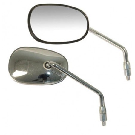 EMGO 2025/02 LUSTERKO KAWASAKI VN 900 VULCAN CLASSIC '14-'18 LEWE (OEM: 56001-0282) CHROMOWANE (WZÓR ORYGINAŁU) (HOMOLOGACJA)