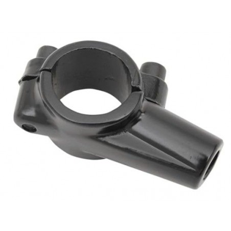 EMGO 2025/02 UCHWYT LUSTERKA Z OBEJMĄ NA KIEROWNICĘ 22MM (7/8") KOLOR CZARNY (OTWÓR 10MM)