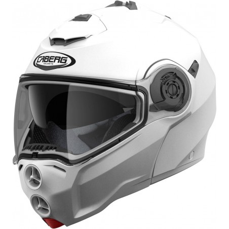 CABERG (2021/2022) KASK SZCZĘKOWY FLIP-UP MODEL DROID (PINLOCK) KOLOR BIAŁY POŁYSK ROZMIAR S