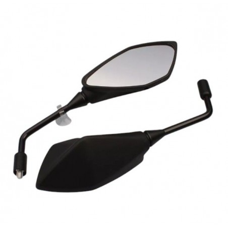 EMGO 2025/02 LUSTERKO KAWASAKI Z 800 '16-18, Z 900 '17-18, KLE 300 VERSYS X '17-18 PRAWE (OEM: 56001-0300) KOLOR CZARNY (WZÓR OR