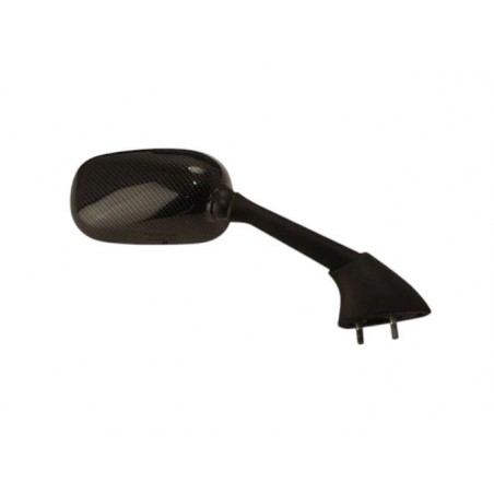 EMGO 2025/02 LUSTERKO YAMAHA YZF R1 '07-'08 PRAWE (OEM: 4C8-26290-00-00) CARBON (WZÓR ORYGINAŁU) (HOMOLOGACJA)