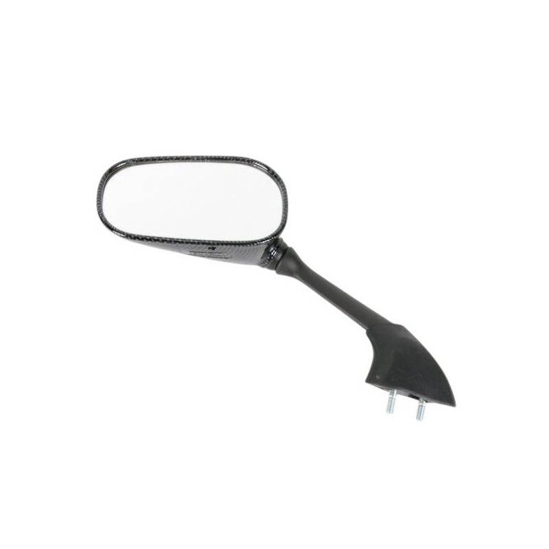 EMGO 2025/02 LUSTERKO YAMAHA YZF R1 '07-'08 LEWE (OEM: 4C8-26280-00-00) CARBON (WZÓR ORYGINAŁU) (HOMOLOGACJA)