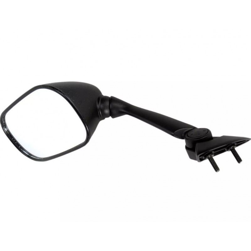 EMGO 2025/02 LUSTERKO YAMAHA YZF R1 '09-'14 LEWE (OEM: 14B-26280-00) KOLOR CZARNY (WZÓR ORYGINAŁU) (HOMOLOGACJA)