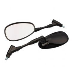 EMGO 2025/02 LUSTERKO YAMAHA XSR 900 '16-'18 PRAWE (OEM: 1B3-26290-20) KOLOR CZARNY (WZÓR ORYGINAŁU) (HOMOLOGACJA)