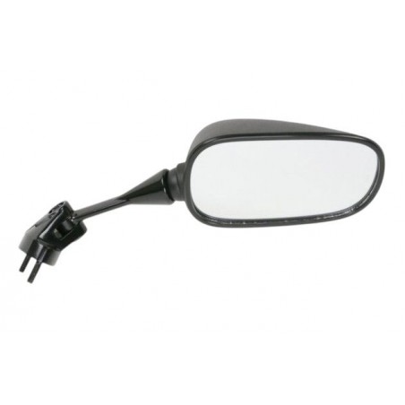 EMGO 2025/02 LUSTERKO KAWASAKI ZX-6R 636 '05-'06, ZX-10R '04-'07 PRAWE (OEM: 56001-0006) KOLOR CZARNY (WZÓR ORYGINAŁU) (HOMOLOGA