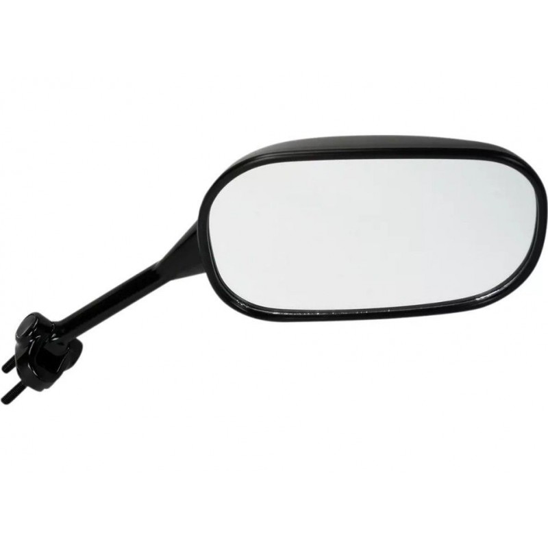 EMGO 2025/02 LUSTERKO KAWASAKI EX 650 R NINJA '06-'08 PRAWE (OEM: 56001-0044) KOLOR CZARNY (WZÓR ORYGINAŁU) (HOMOLOGACJA)