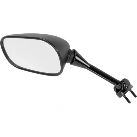 EMGO 2025/02 LUSTERKO KAWASAKI EX 650 R NINJA '06-'08 LEWE (OEM: 56001-0043) KOLOR CZARNY (WZÓR ORYGINAŁU) (HOMOLOGACJA)