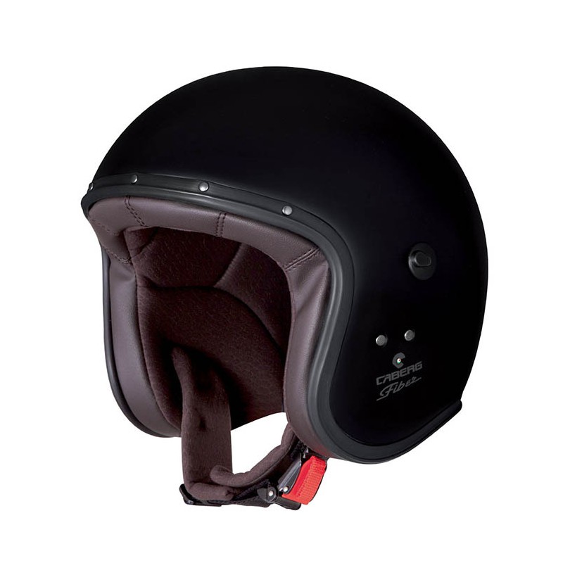 CABERG (2021/2022) KASK OTWARTY JET MODEL FREERIDE KOLOR CZARNY MAT ROZMIAR XS (WIZJER Z ZESTAWIE)