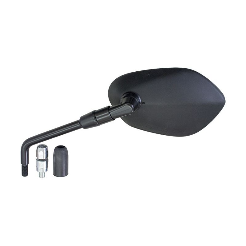 EMGO 2025/02 LUSTERKO SUZUKI SFV 650 GLADIUS '14-'15, GSX-S 1000 '16-'18, SV 650 '17-'20 LEWE (OEM: 56600-08J11) KOLOR CZARNY (W