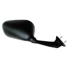 EMGO 2025/02 LUSTERKO YAMAHA YZF R6 '08-'16 PRAWE (OEM: 13S-26290-0000) KOLOR CZARNY (WZÓR ORYGINAŁU) (HOMOLOGACJA)