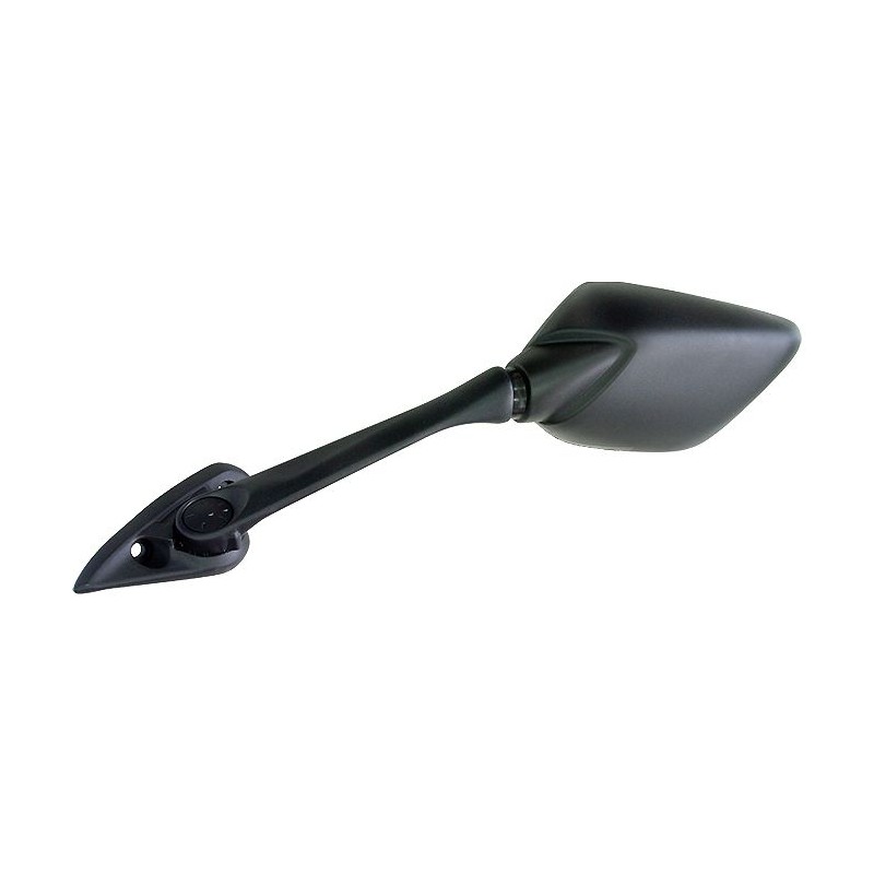 EMGO 2025/02 LUSTERKO YAMAHA YZF R3 '15-'18 LEWE (OEM: 1WD-F2680-10-00) KOLOR CZARNY (WZÓR ORYGINAŁU) (HOMOLOGACJA)