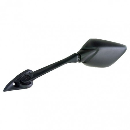 EMGO 2025/02 LUSTERKO YAMAHA YZF R3 '15-'18 LEWE (OEM: 1WD-F2680-10-00) KOLOR CZARNY (WZÓR ORYGINAŁU) (HOMOLOGACJA)