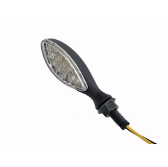 EMGO 2025/02 KIERUNKOWSKAZY LED UNIWERSALNE (PARA) (DŁUGOŚĆ 7 CM / 5,5 CM) KOLOR CZARNY (HOMOLOGACJA)