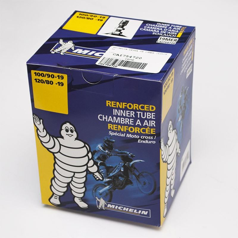 MICHELIN DĘTKA CH 19MF VALVE TR4 3.25-19, 90/100-19, 100/90-19, 110/80-19, 110/90-19, 120/60-19, 120/70-19, 130/60-19