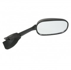 EMGO 2025/02 LUSTERKO YAMAHA FZ6 (FZ6 S) FAZER '04-'06 PRAWE (OEM: 5VX-26290-00) KOLOR CZARNY (WZÓR ORYGINAŁU) (HOMOLOGACJA)