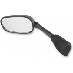 EMGO 2025/02 LUSTERKO YAMAHA FZ6 (FZ6 S) FAZER '04-'06 LEWE (OEM: 5VX-26280-00) KOLOR CZARNY (WZÓR ORYGINAŁU) (HOMOLOGACJA)