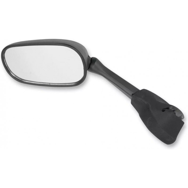 EMGO 2025/02 LUSTERKO YAMAHA FZ6 (FZ6 S) FAZER '04-'06 LEWE (OEM: 5VX-26280-00) KOLOR CZARNY (WZÓR ORYGINAŁU) (HOMOLOGACJA)