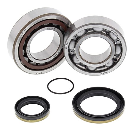 ALL BALLS ŁOŻYSKA WAŁU KORBOWEGO Z USZCZELNIACZAMI KTM SX/EXC 250/300 '04-'19, FREERIDE 250R '14-'17, HUSQVARNA TE/TC 250/300 '1