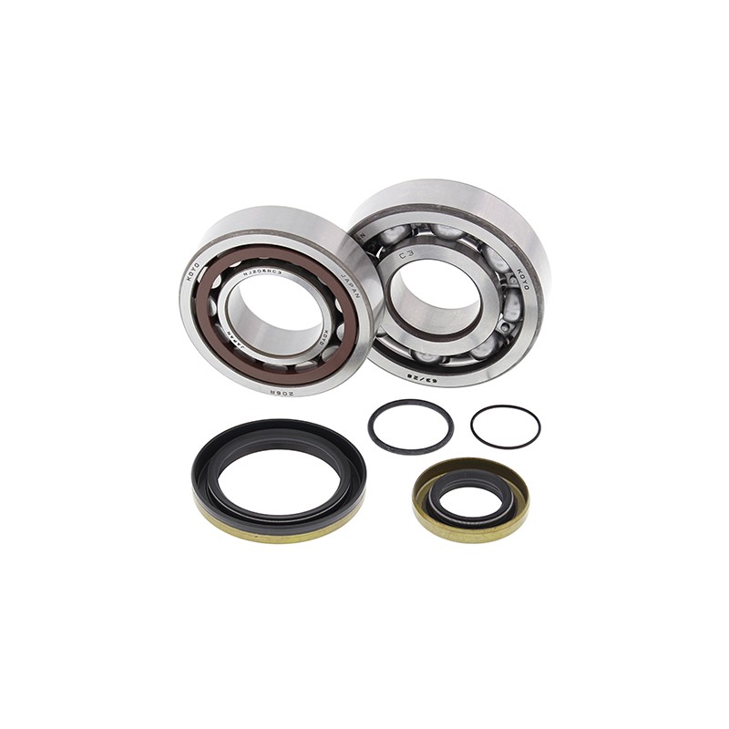 ALL BALLS ŁOŻYSKA WAŁU KORBOWEGO Z USZCZELNIACZAMI GAS GAS EC 200 '05-'07, EC 250 / 300 '03-'07