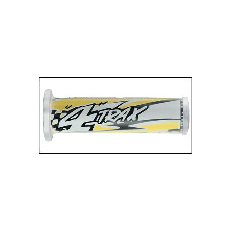 HARRI'S WYPRZEDAŻ MANETKI 01698-4T QUAD 4TRAX (120 MM/22 MM) BEZ OTWORU KOLOR ŻÓŁTY/CZARNY/BIAŁY