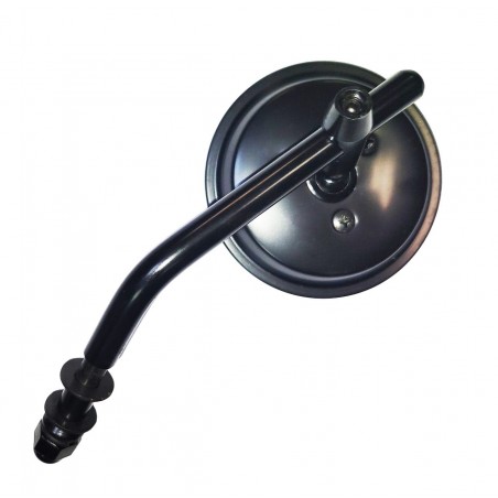 EMGO 2025/02 LUSTERKO HARLEY DAVIDSON 3" OKRĄGŁE KOLOR CZARNY PRAWE / LEWE (GWINT PRAWY M10)