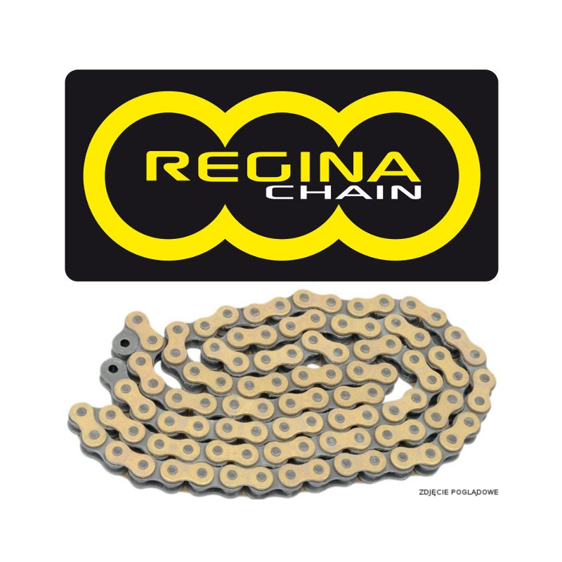 REGINA ŁAŃCUCH 530ZRT (114 OGNIW) Z-RING TOURING-STREET DO 1000CCM ZŁOTY (ZAKUWKA) (136ZRT/009)