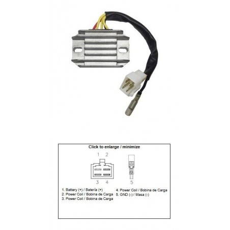 DZE REGULATOR NAPIĘCIA SUZUKI LT 230 QUAD RUNNER '87-'93 (32800-35B00)