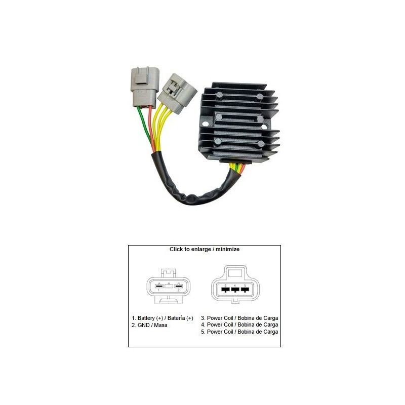 DZE REGULATOR NAPIĘCIA BENELLI TNT 250 TRK 250 BN 250 (299066080010 29906N490000)