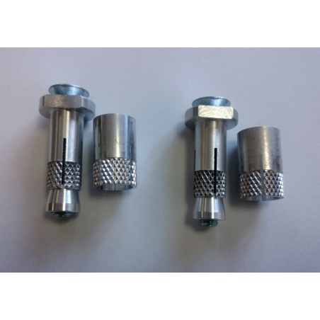 POLISPORT ŚRUBA WRAZ Z MOCOWANIEM DO HANDBARÓW (WKŁADANA DO KIEROWNICY) - PASUJE DO KIEROWNIC O ŚREDNICY OTWORU: 13MM/18MM