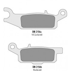 DELTA BRAKING KLOCKI HAMULCOWE KH444 YAMAHA YFM 550 GRIZZLY '11-14, YFM 700 GRIZZLY '07-18 PRAWY PRZÓD - ZASTĘPUJĄ DB2156MX-D OR